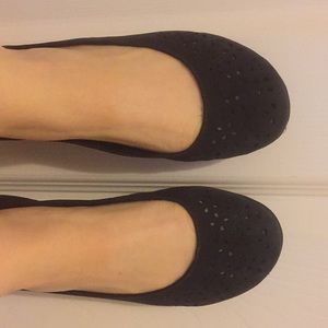 Black Barefoot Flats